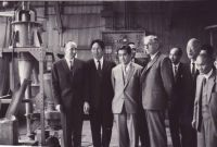 Prof. Rumf, Masuo HOSOKAWA, Prof. Rose