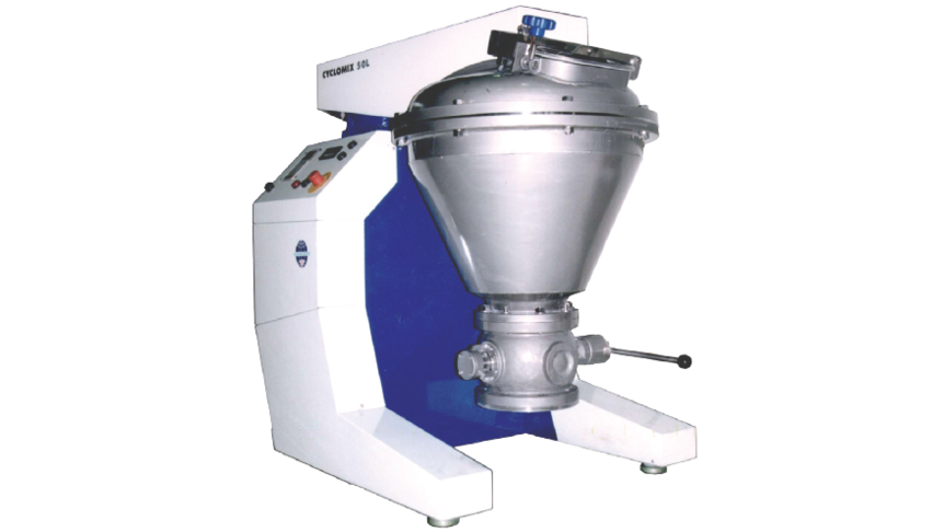 Micron Labomixer LV 1.5 liter mixer – Hosokawa Micron Powder Systems