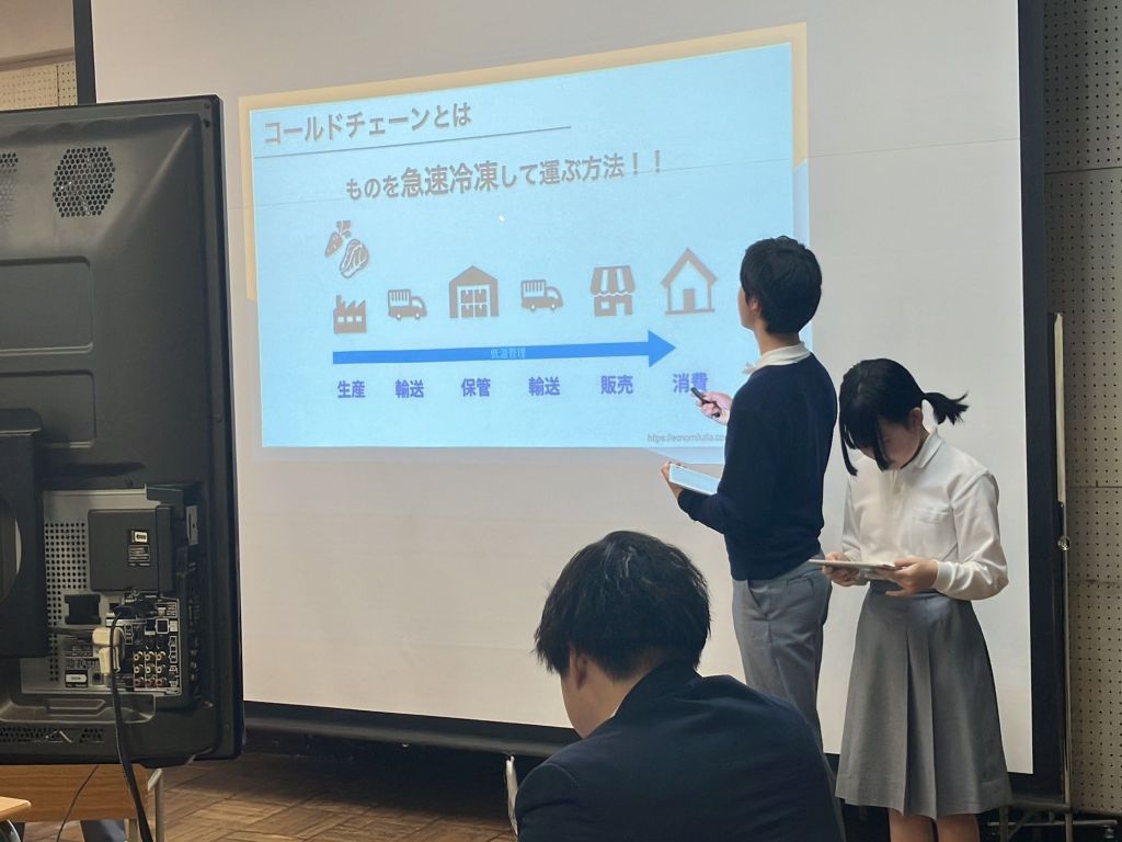 枚方市の中学生と交流「キャリアアッププロジェクト